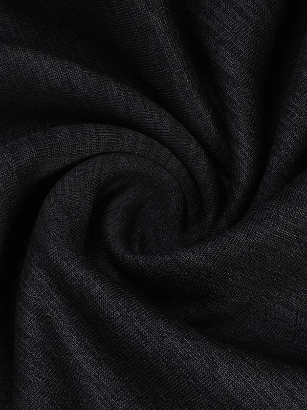 Men Melange Slim Fit Trackpants with TECHNO DRY - Image 8
