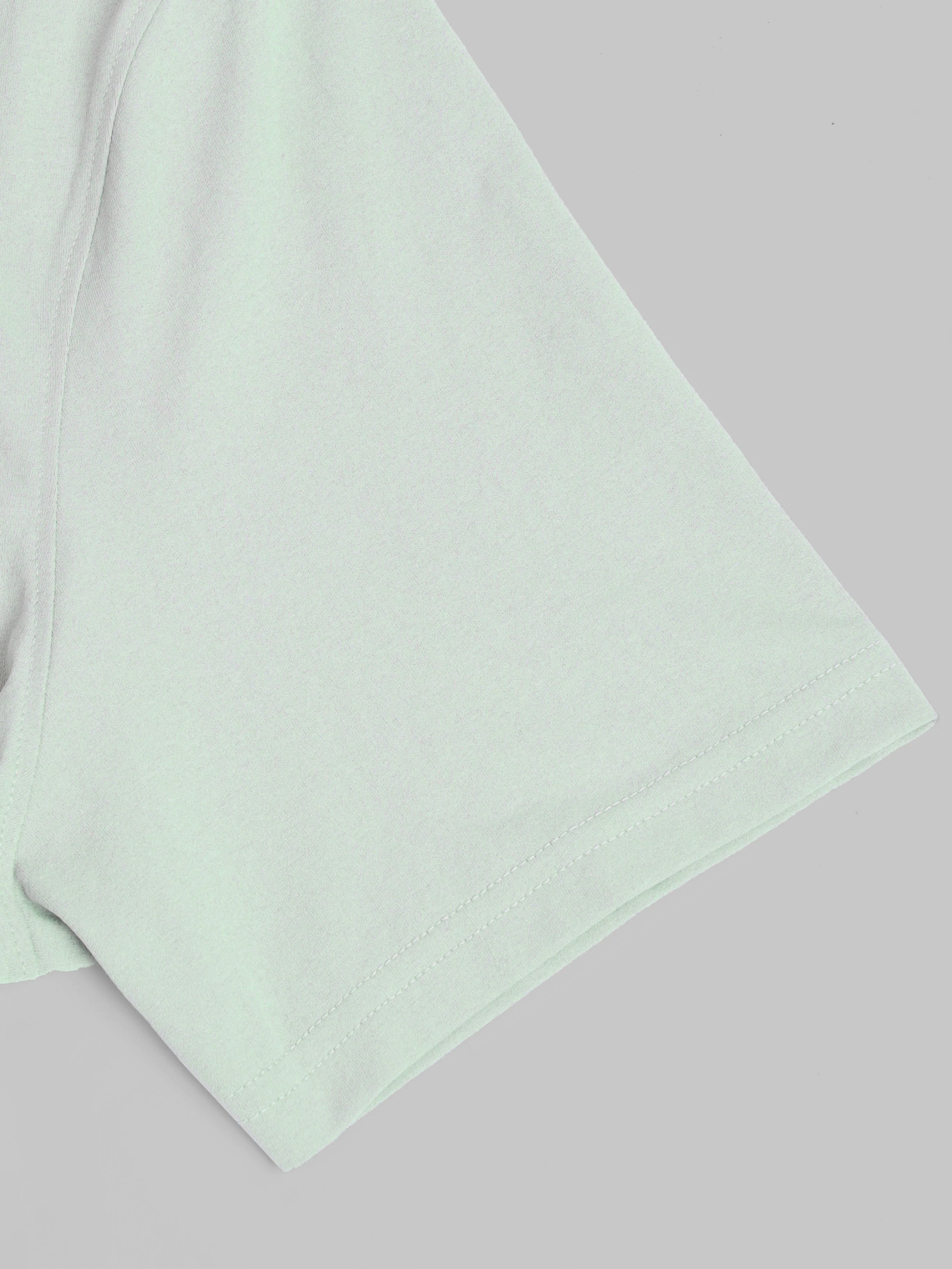 Men Solid Slim Fit Crew Neck T-shirt with COTFLEX - Image 7