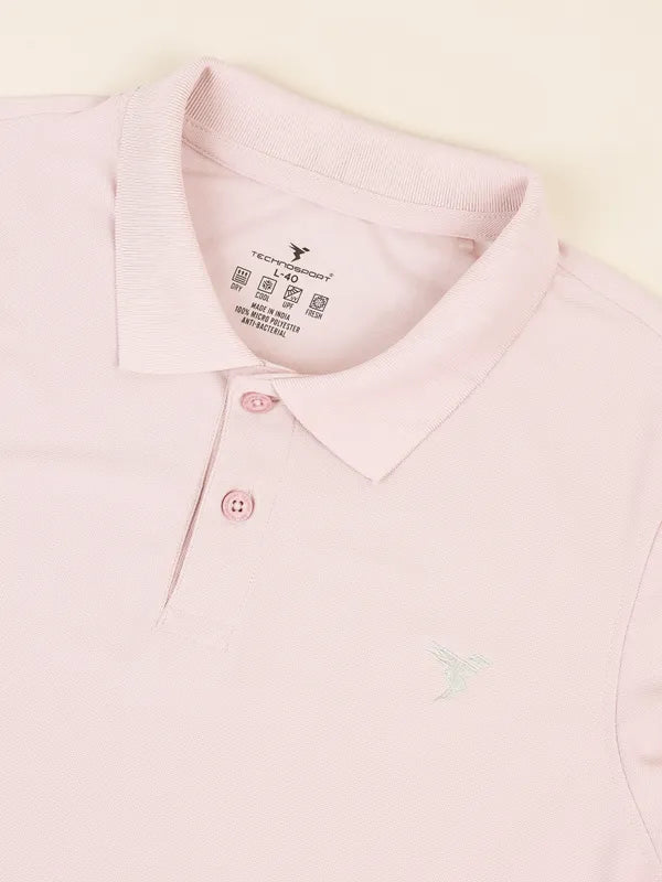 Men Solid Slim Fit Polo T-shirt with MATPIQ - Image 6