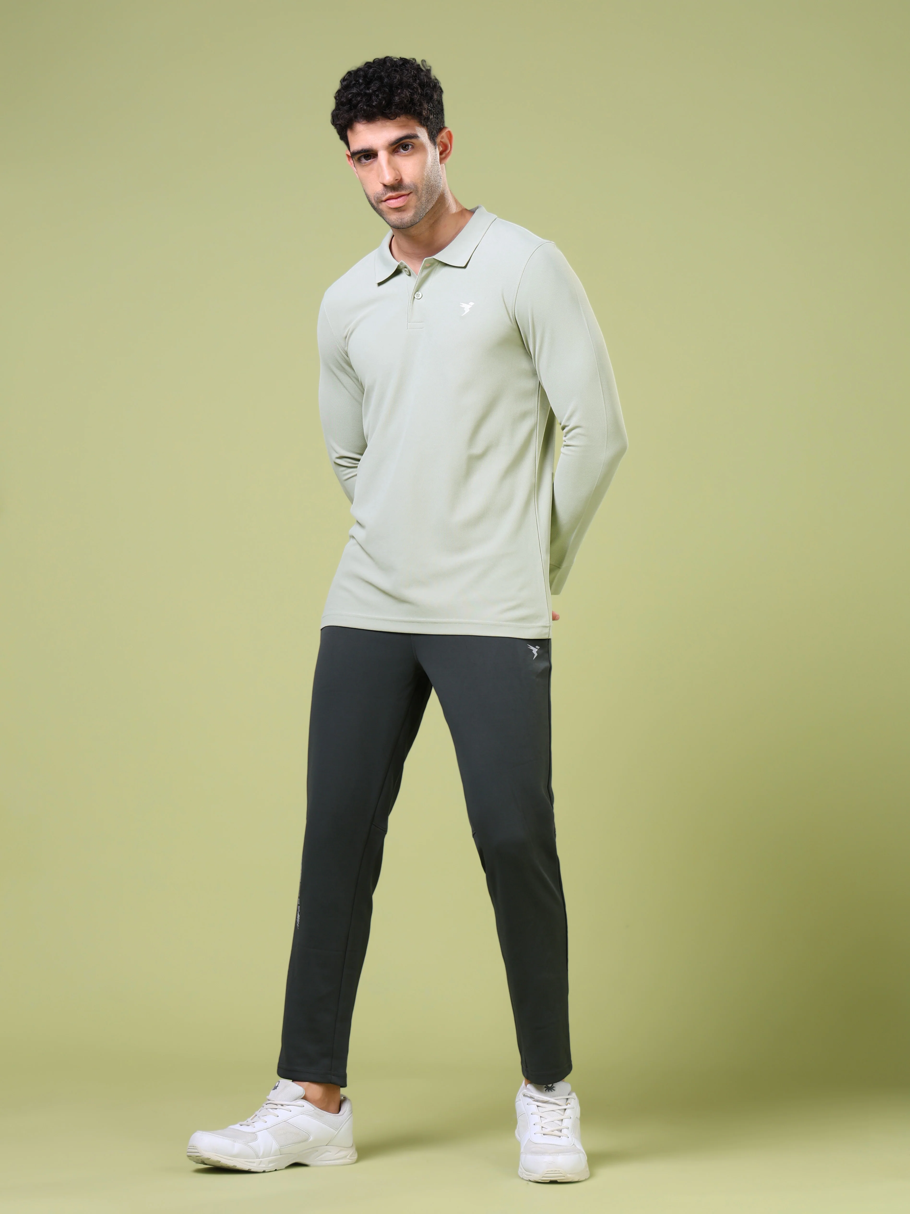 Men Solid Slim Fit Polo T-shirt with MATPIQ - Image 7
