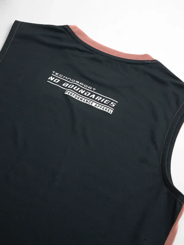 Boys Colorblock Slim Fit Crew Neck T-shirt with TECHNO COOL+ - Image 10