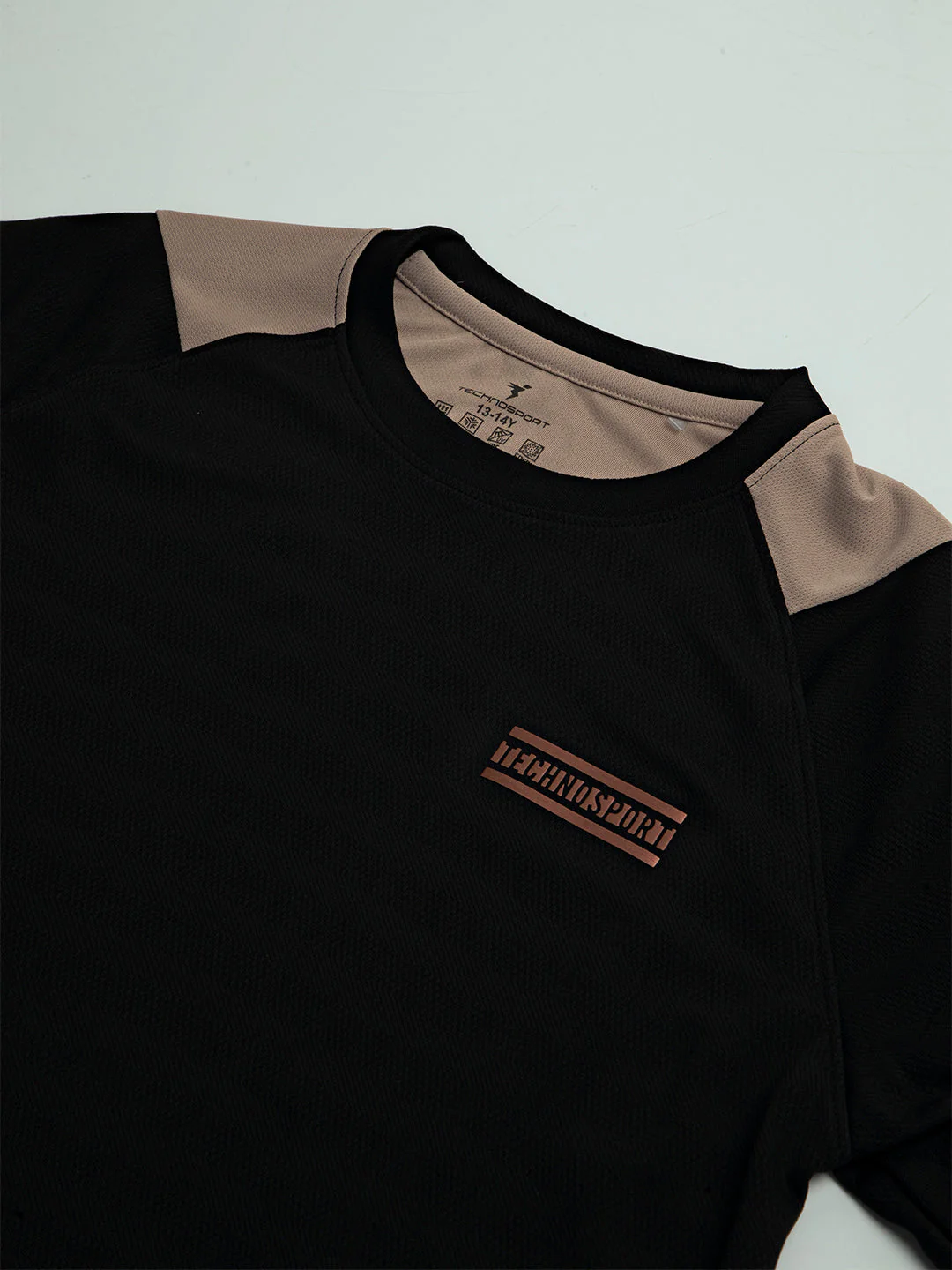 Boys Colorblock Slim Fit Crew Neck T-shirt with TECHNO COOL+ - Image 6