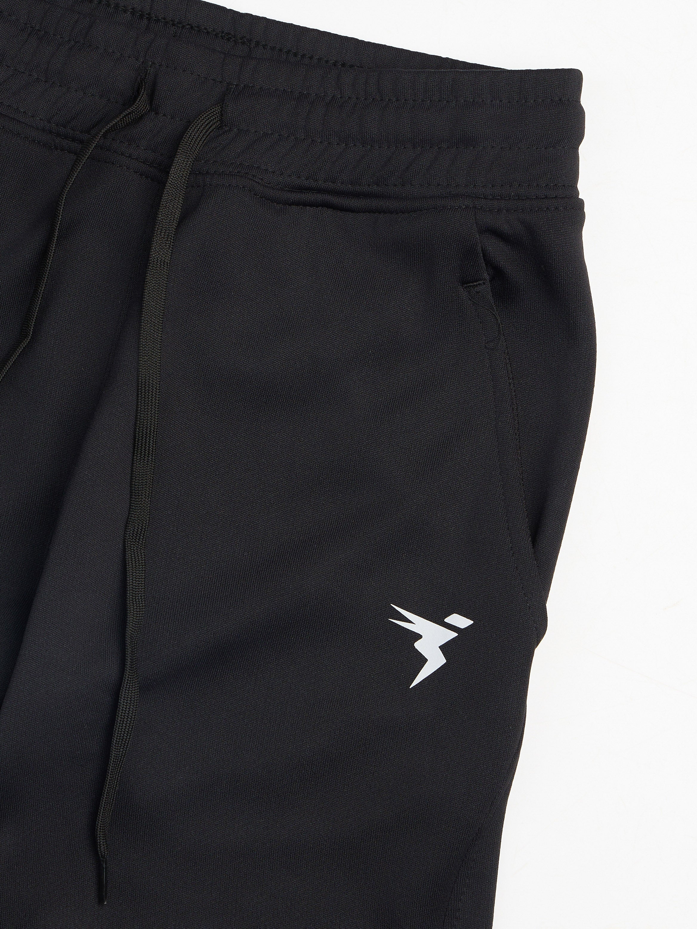 Boys Solid Slim Fit Trackpants with TECHNO GUARD - Image 8