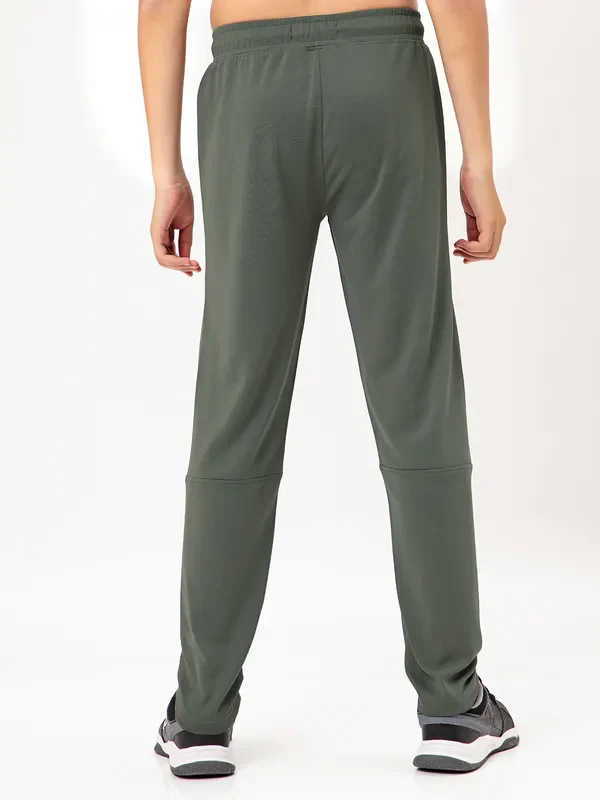 Boys Solid Slim Fit Trackpants with TECHNO GUARD - Image 4