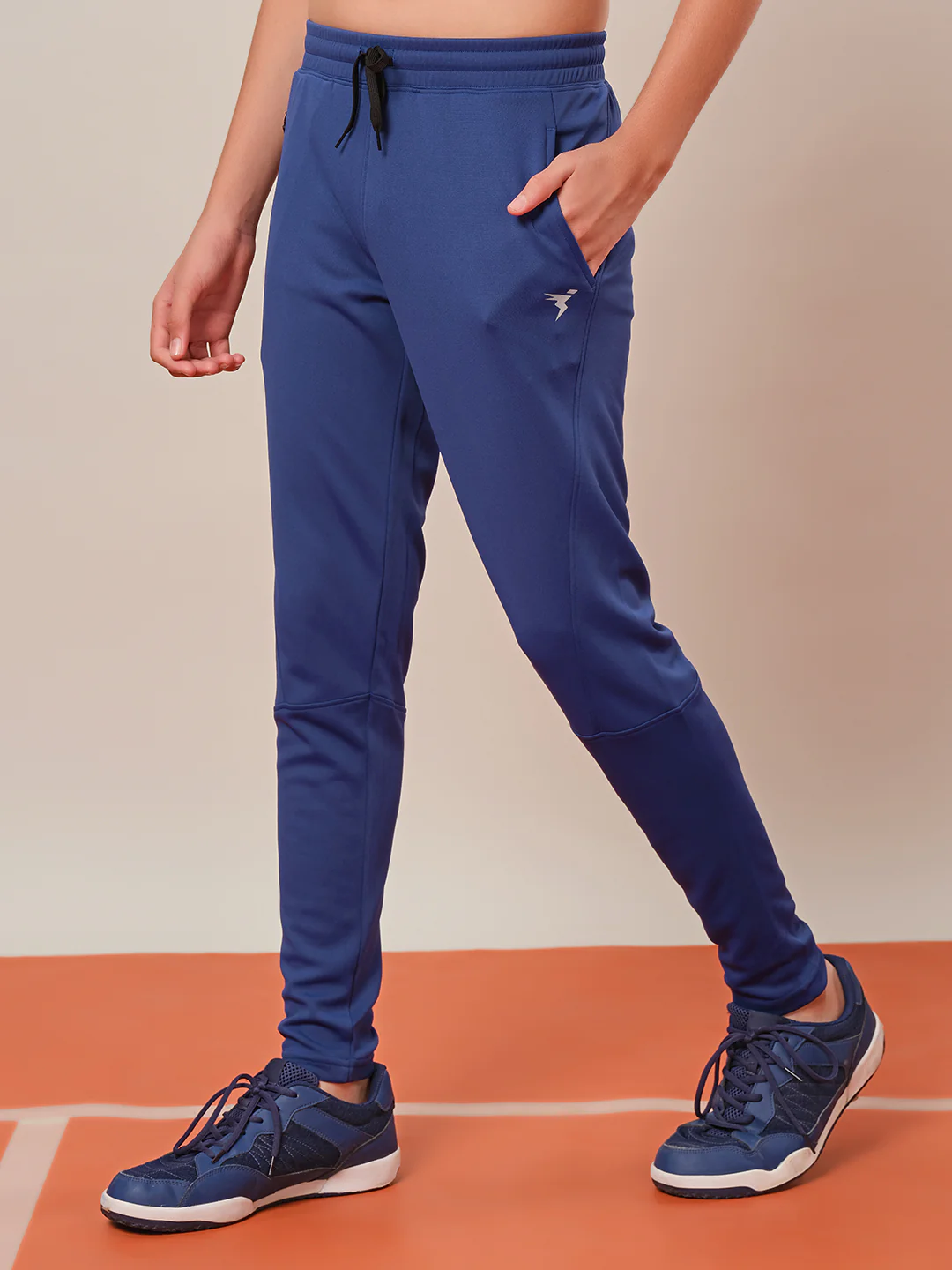 Boys Solid Slim Fit Trackpants with TECHNO GUARD - Image 6