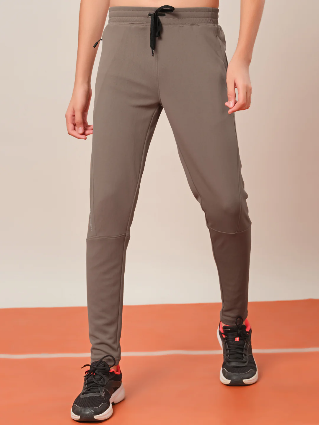 Boys Solid Slim Fit Trackpants with TECHNO GUARD
