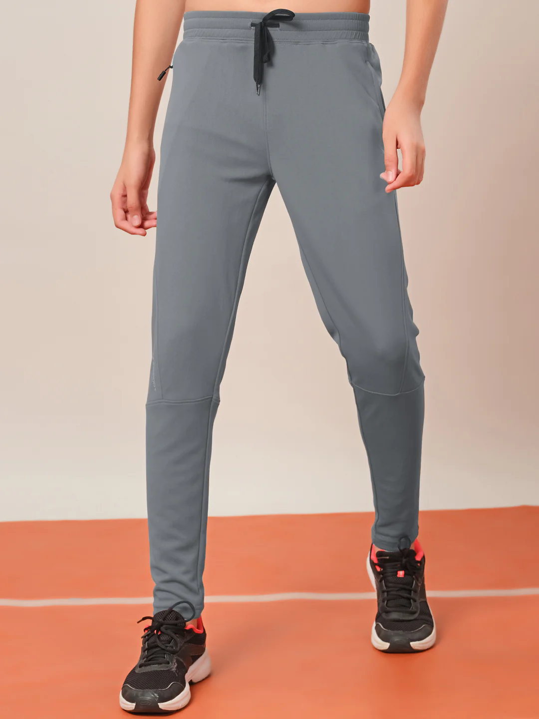 Boys Solid Slim Fit Trackpants with TECHNO GUARD