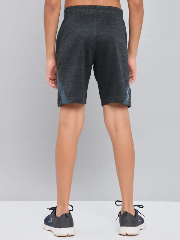 Boys Melange Slim Fit Shorts with TECHNO GUARD - Image 4