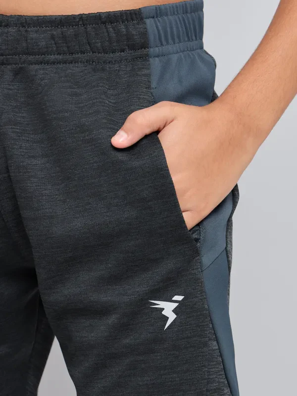 Boys Melange Slim Fit Shorts with TECHNO GUARD - Image 6
