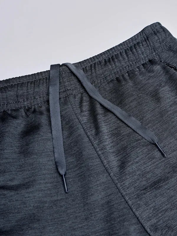 Boys Melange Slim Fit Trackpants with TECHNO GUARD - Image 8