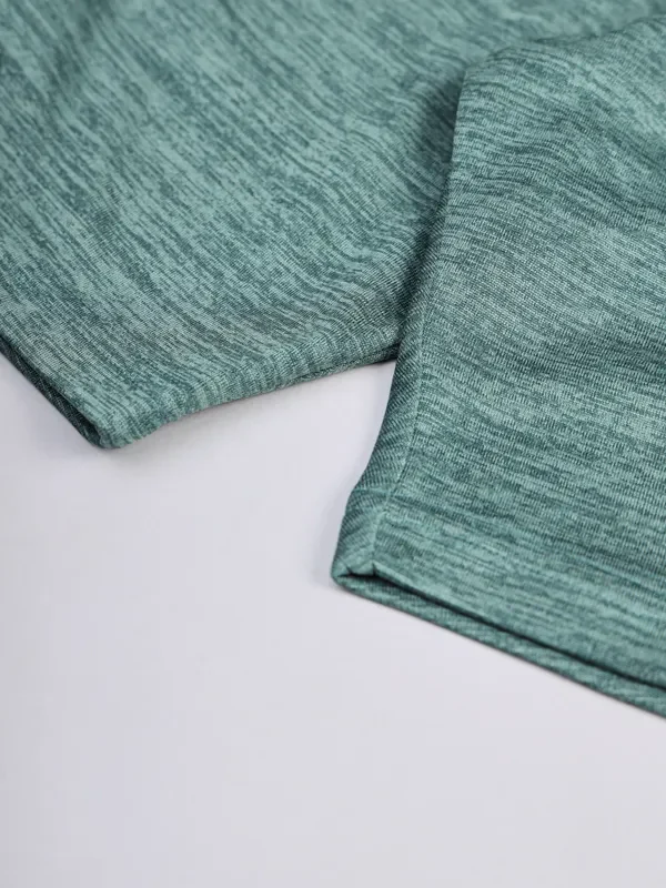 Boys Melange Slim Fit Shorts with TECHNO GUARD - Image 3