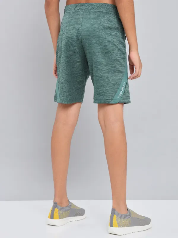 Boys Melange Slim Fit Shorts with TECHNO GUARD - Image 6
