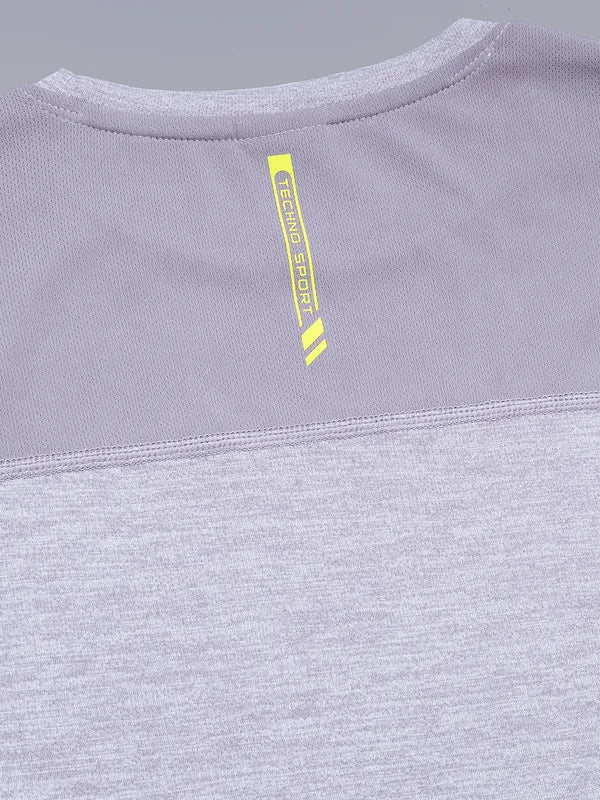 Boys Melange Slim Fit Crew Neck T-shirt with DOUBLE COOL - Image 10
