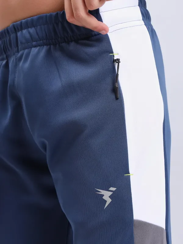 Boys Colorblock Slim Fit Joggers with TECHNO GUARD - Image 5
