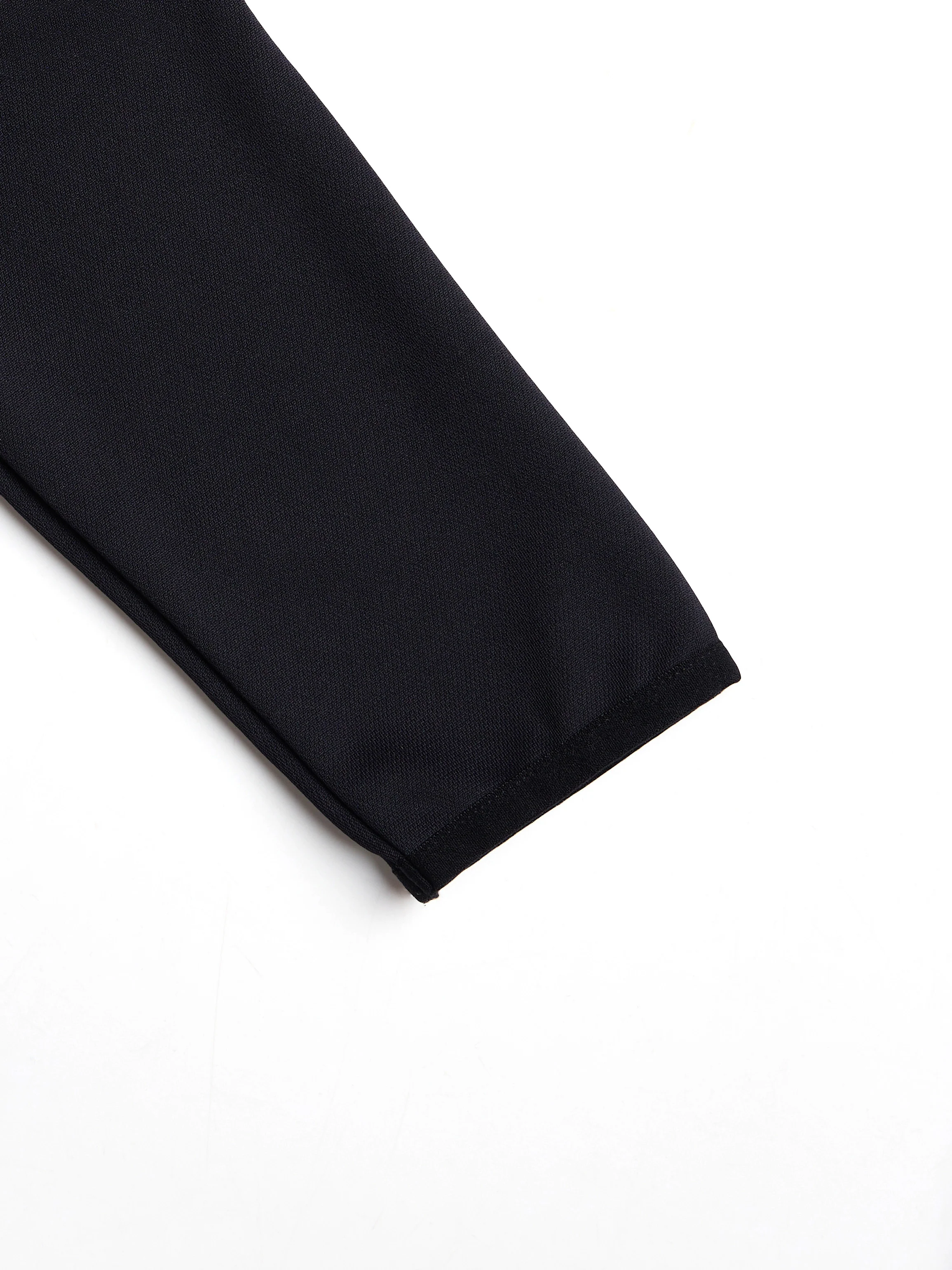 Men Solid Slim Fit Mock Neck Jacket with ELASTO PLUS - Image 9