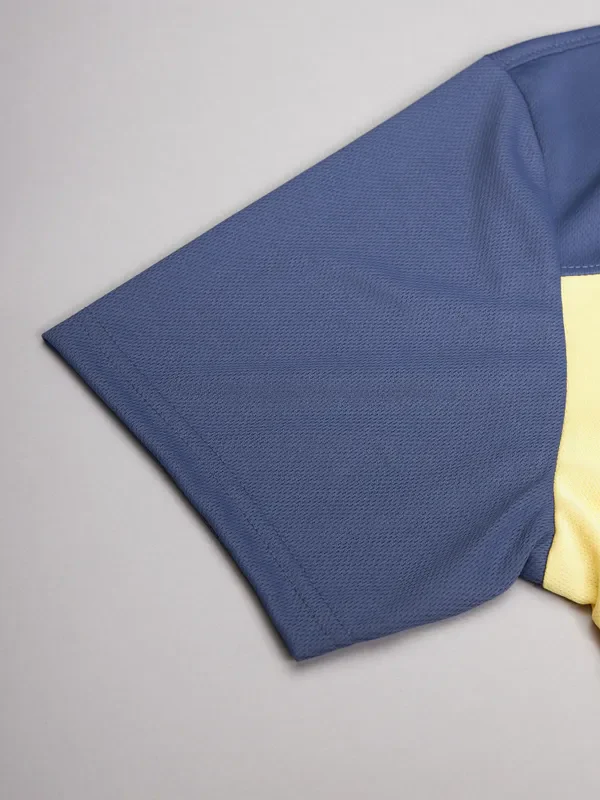 Men Colorblock Relax Fit Polo T-shirt with TECHNO COOL+ - Image 7