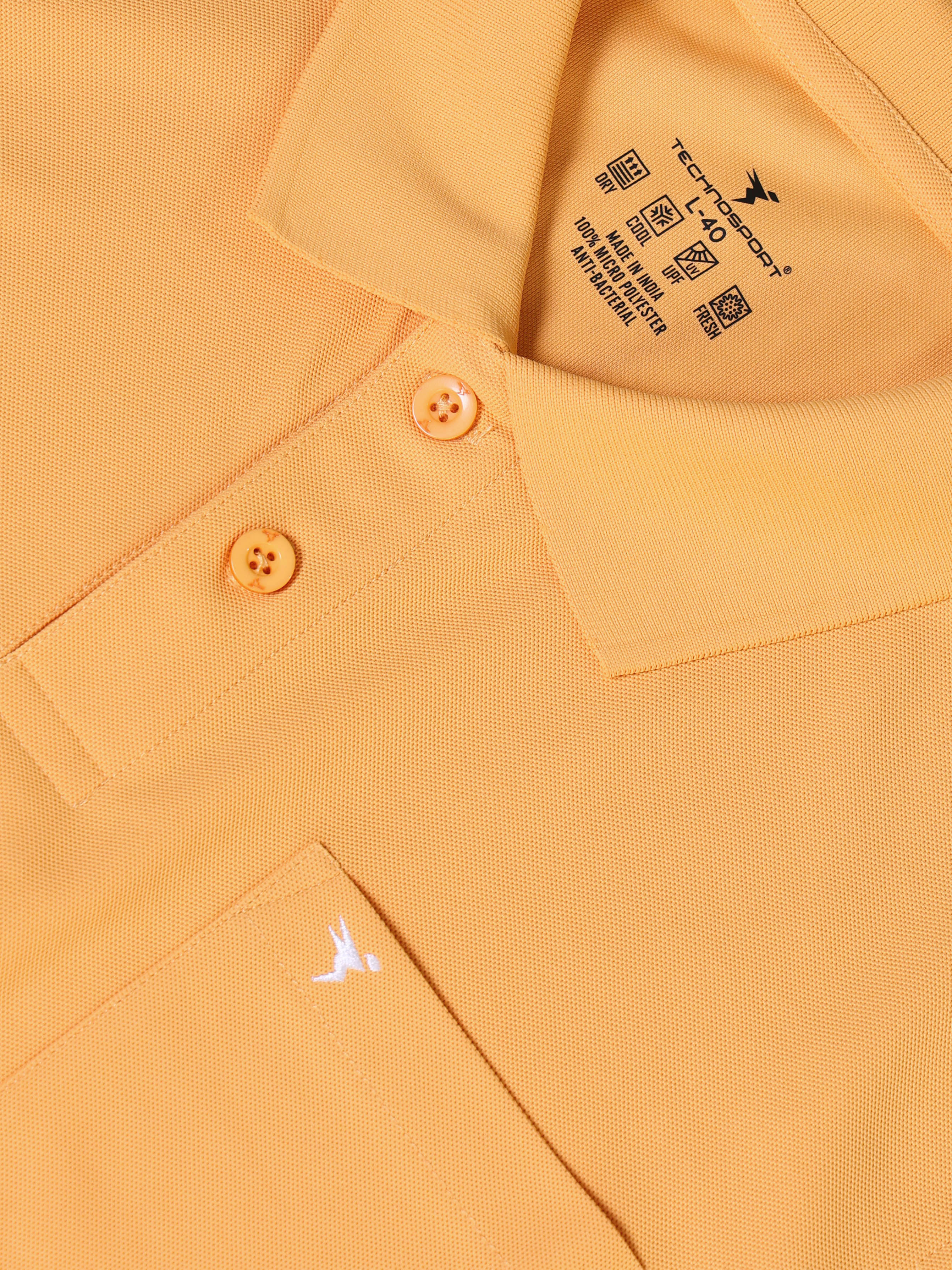 Men Solid Slim Fit Polo T-shirt with MATPIQ - Image 8