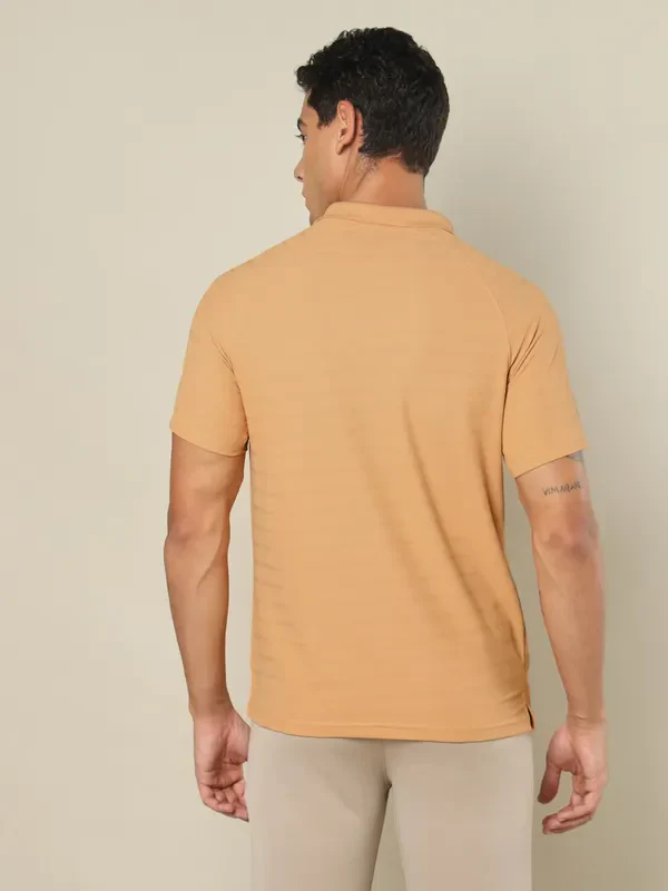 Men Self Design Regular Fit Combo of 2 Polo T-shirt - Image 5