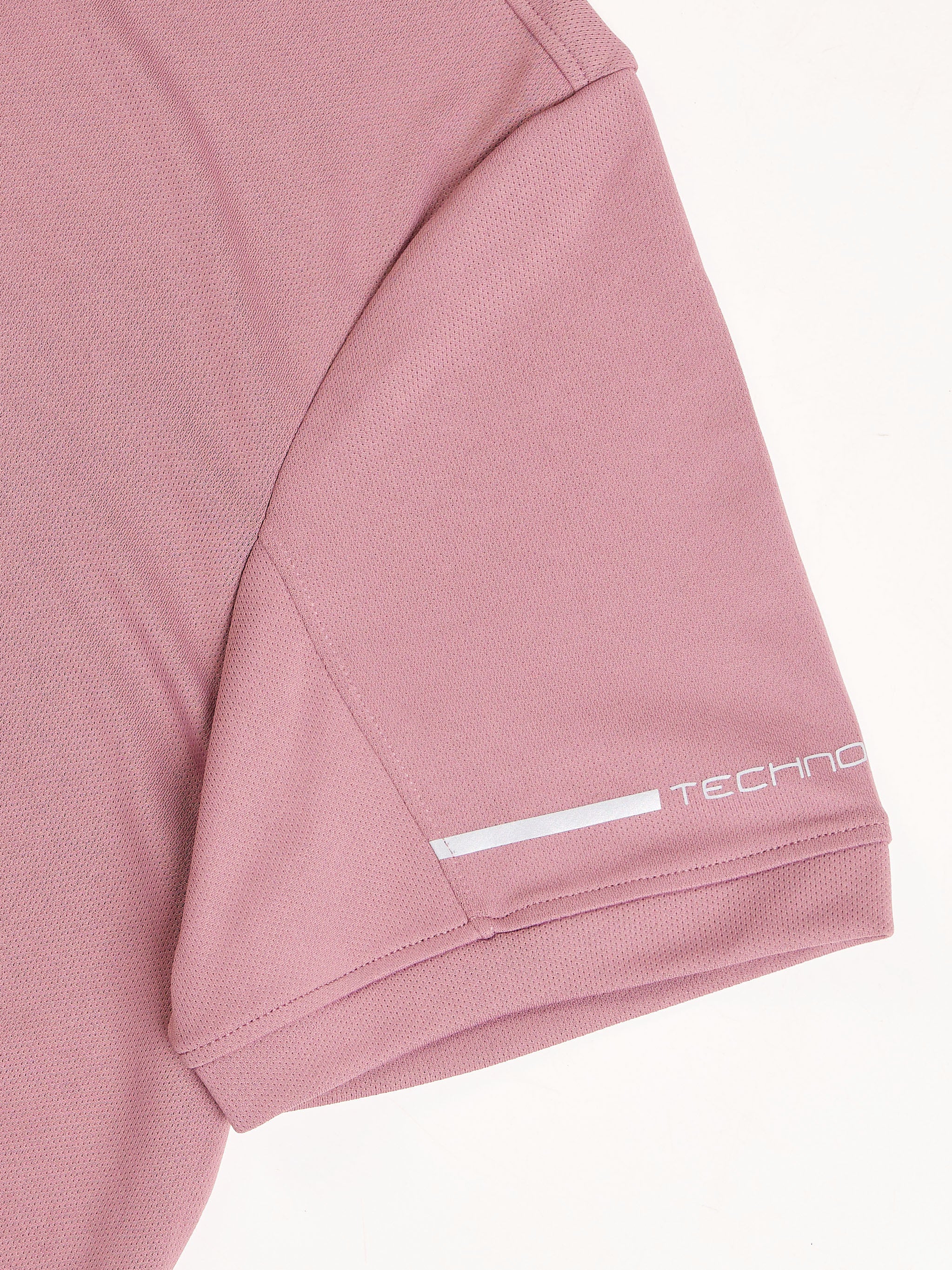 Men Solid Slim Fit Polo T-shirt with TECHNO COOL+ - Image 8