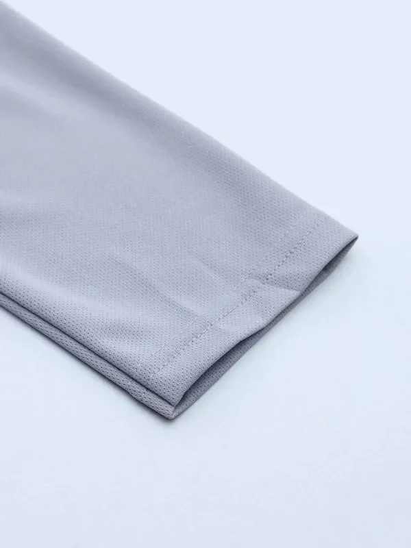 Men Colorblock Slim Fit Polo T-shirt with TECHNO COOL+ - Image 8