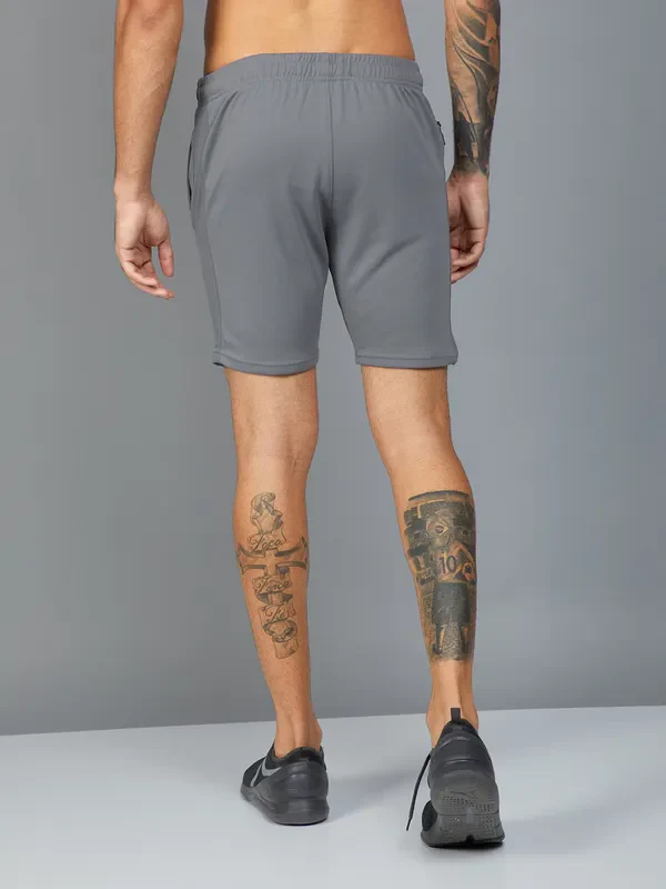 Men Solid Slim Fit Shorts with TECHNO DRY - Image 5