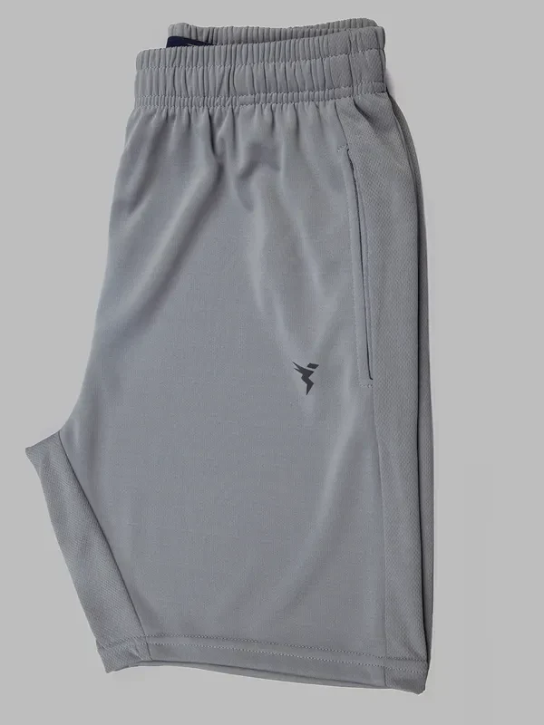 Men Solid Slim Fit Shorts with TECHNO DRY - Image 8