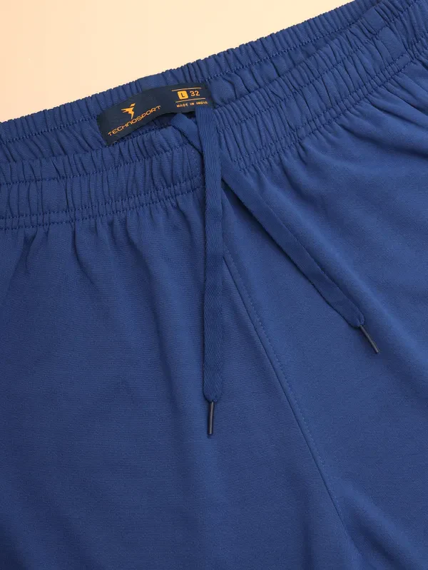 Men Solid Slim Fit Shorts with TECHNO DRY - Image 7