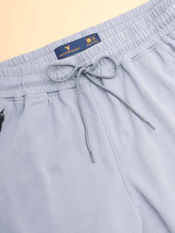 Men Solid Slim Fit Shorts with TECHNO DRY - Image 7