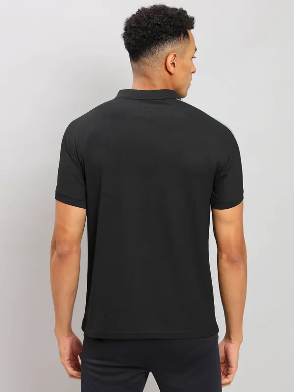 Men Colorblock Slim Fit Polo T-shirt with MATPIQ - Image 3