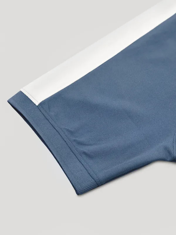 Men Colorblock Slim Fit Polo T-shirt with MATPIQ - Image 10