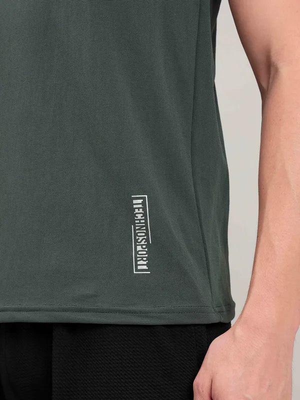 Men Solid Slim Fit Crew Neck Innerwear Vest with ELASTO LITE - Image 8
