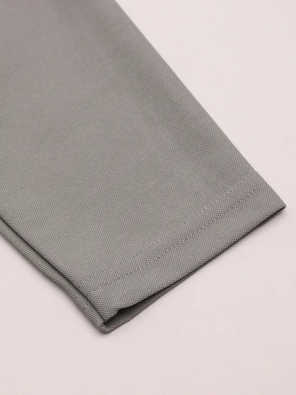 Men Colorblock Slim Fit Crew Neck T-shirt with MATPIQ - Image 8