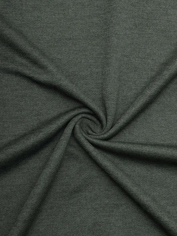 Men Melange Slim Fit Crew Neck T-shirt with DOUBLECOOL - Image 8