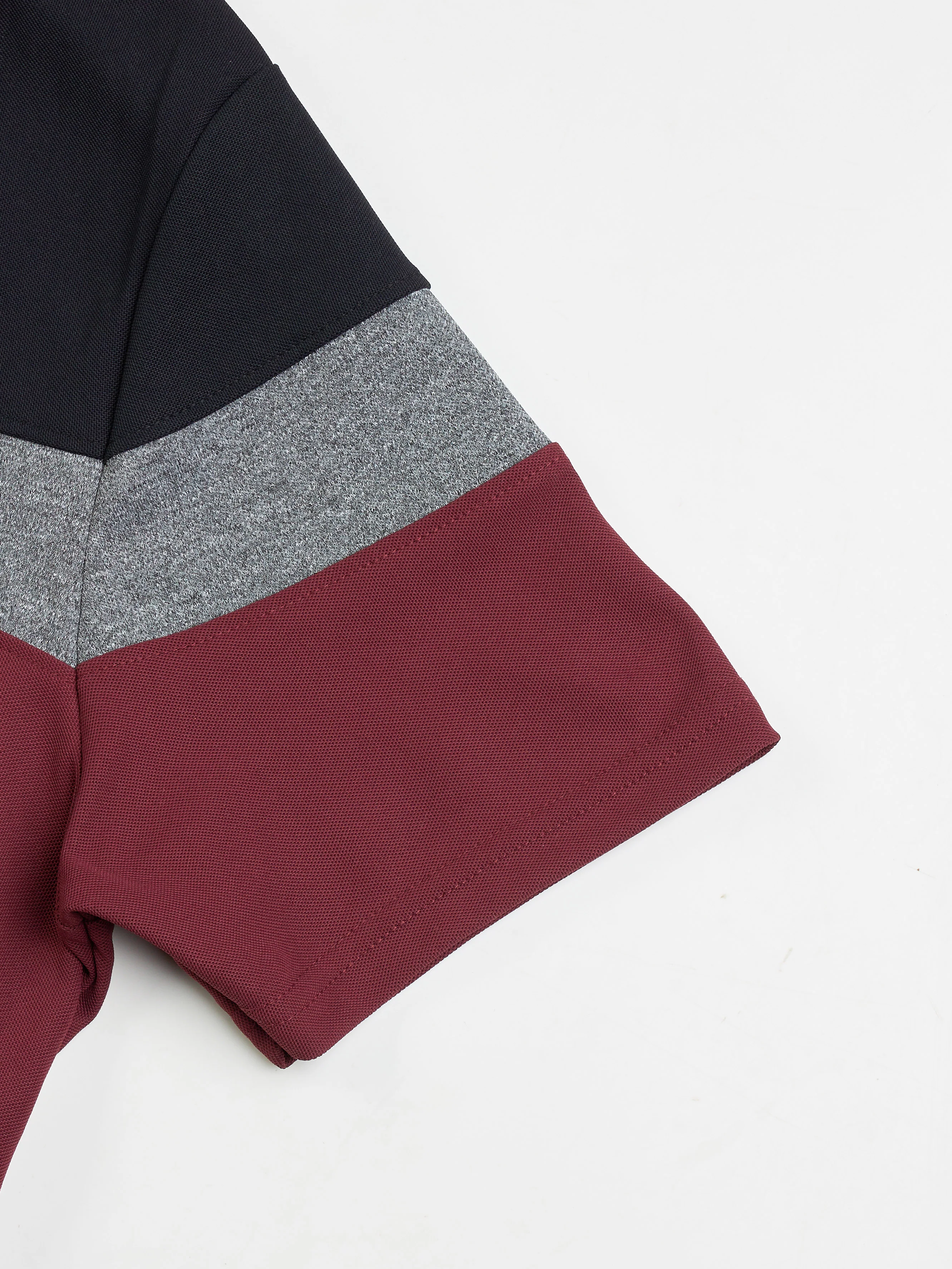 Men Colorblock Slim Fit Crew Neck T-shirt with MATPIQ - Image 8