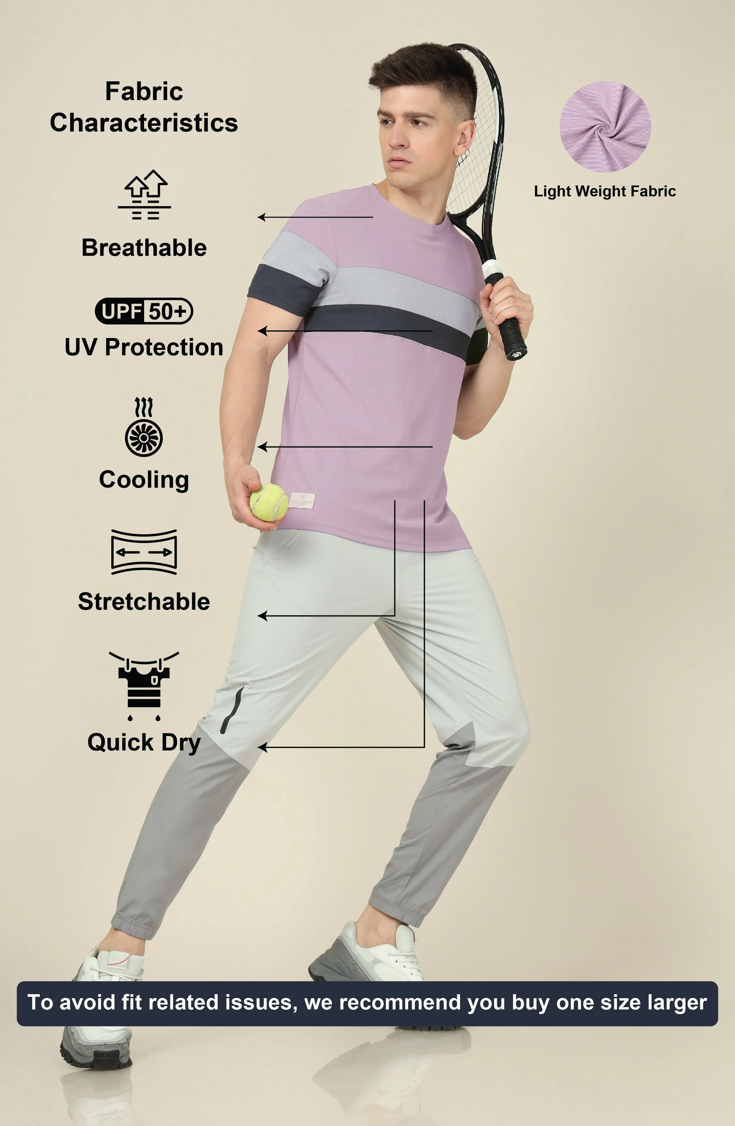 Men Colorblock Slim Fit Crew Neck T-shirt with MATPIQ - Image 5