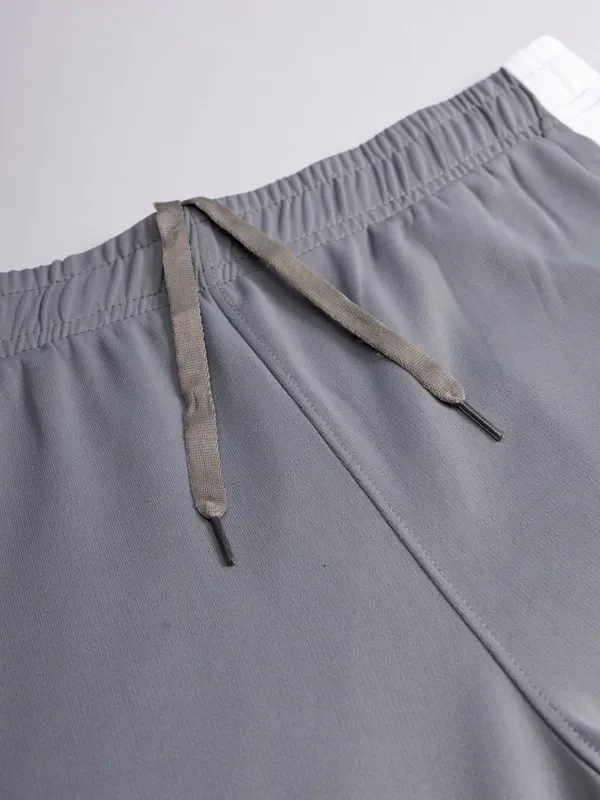 Men Melange Slim Fit Trackpants with TECHNO DRY - Image 9