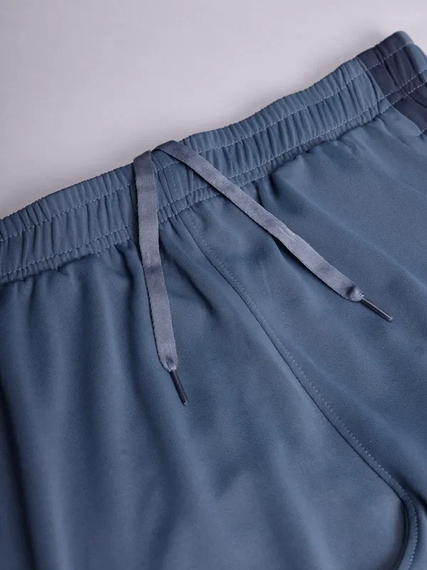 Men Melange Slim Fit Trackpants with TECHNO DRY - Image 9