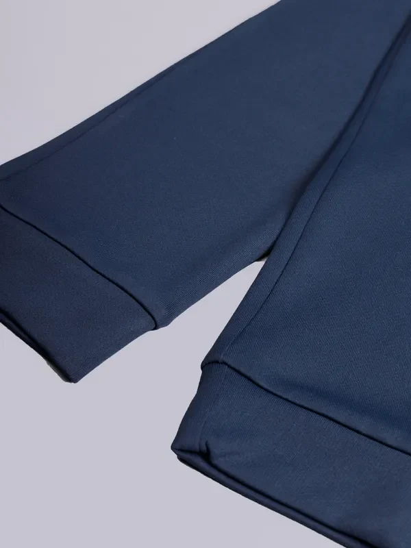 Men Melange Slim Fit Trackpants with TECHNO DRY - Image 8