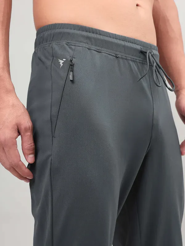 Men Solid Relax Fit Trackpants with DURACOOL+ - Image 4