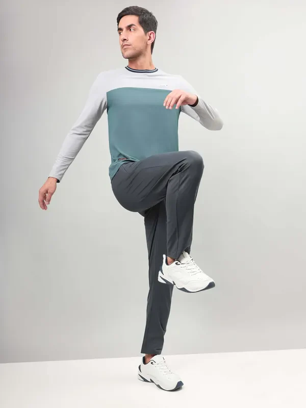 Men Solid Relax Fit Trackpants with DURACOOL+ - Image 6