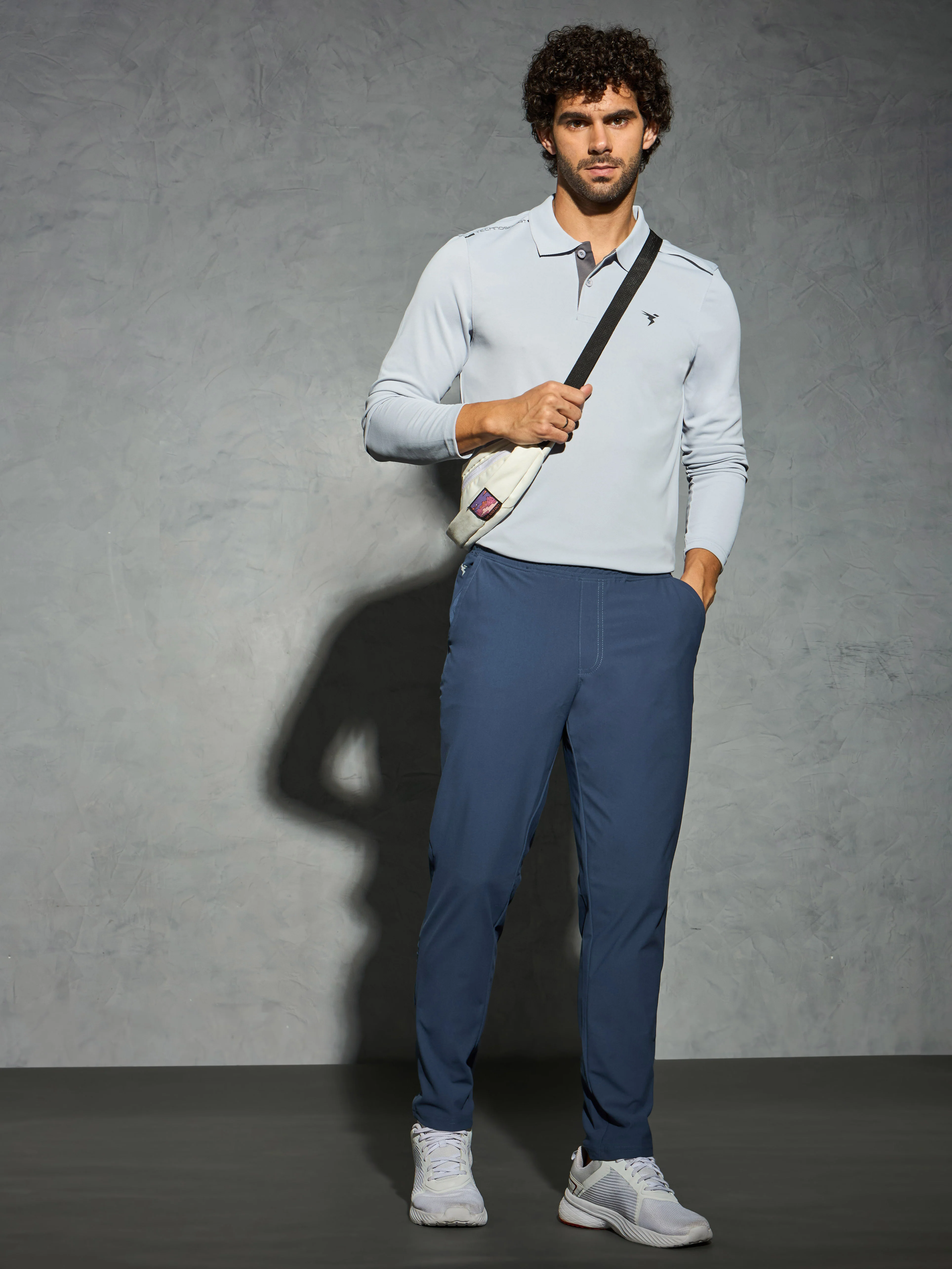Men Solid Relax Fit Trackpants with DURACOOL+ - Image 6