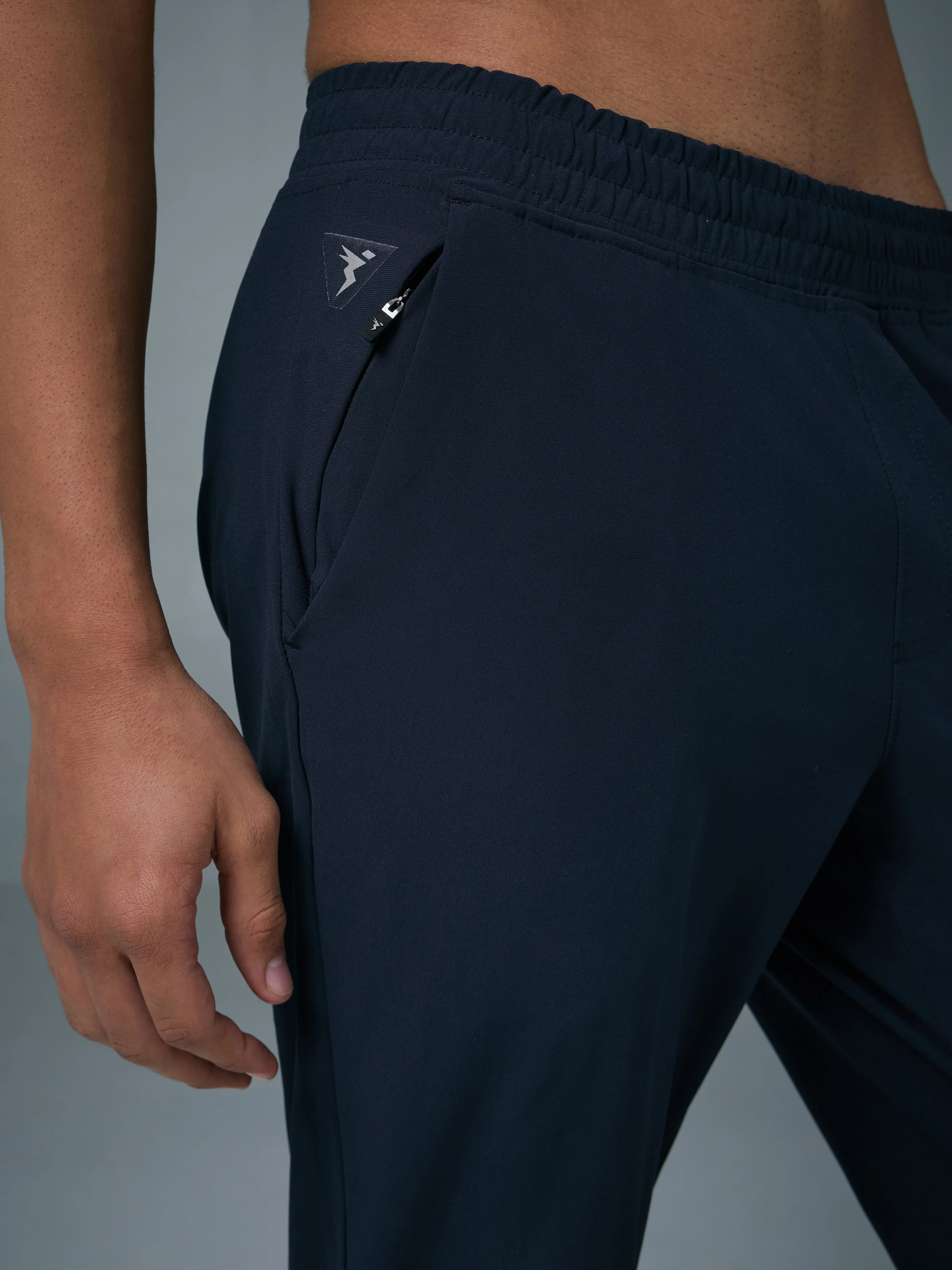 Men Solid Relax Fit Trackpants with DURACOOL+ - Image 7