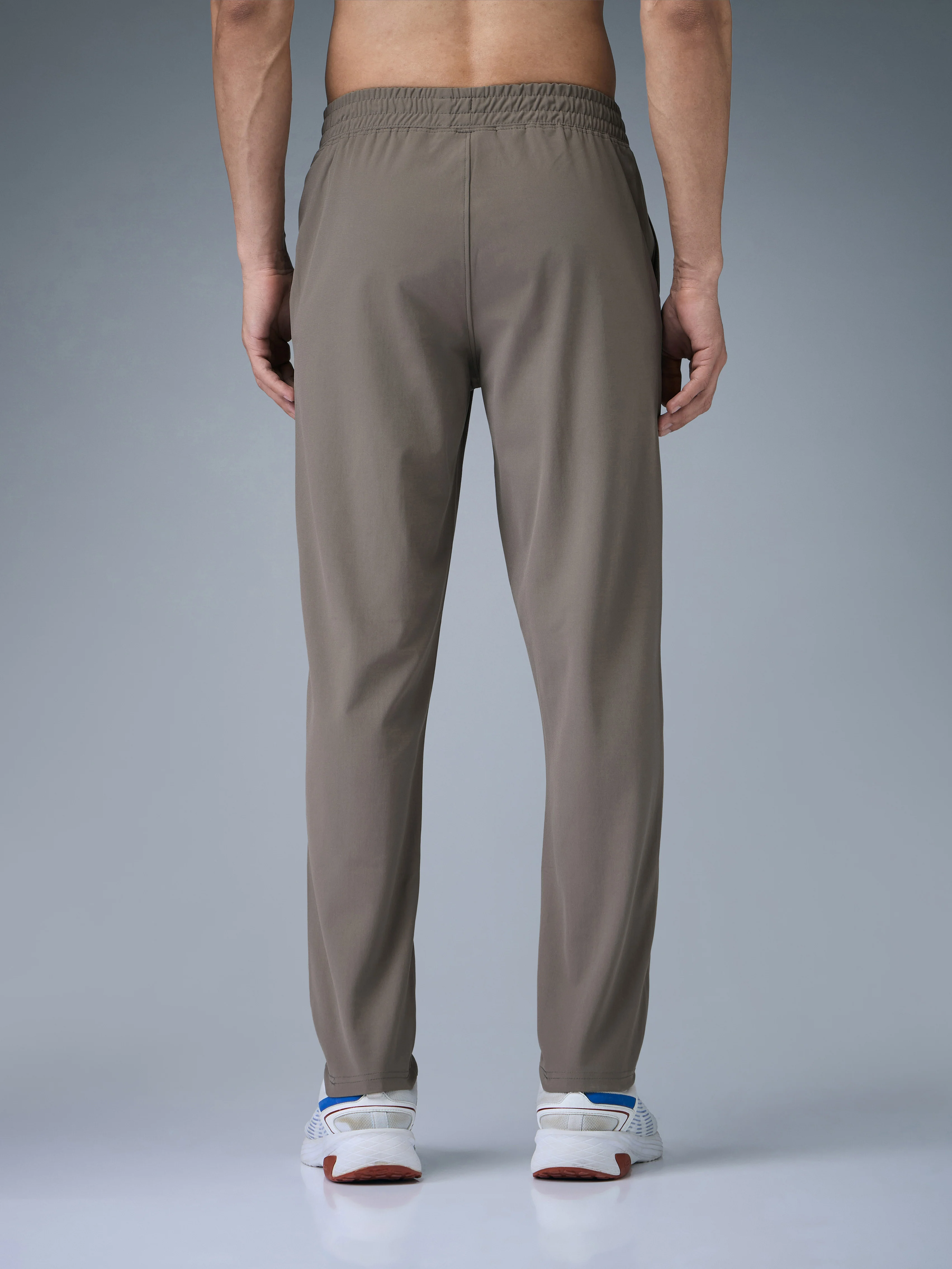 Men Solid Relax Fit Trackpants with DURACOOL+ - Image 6