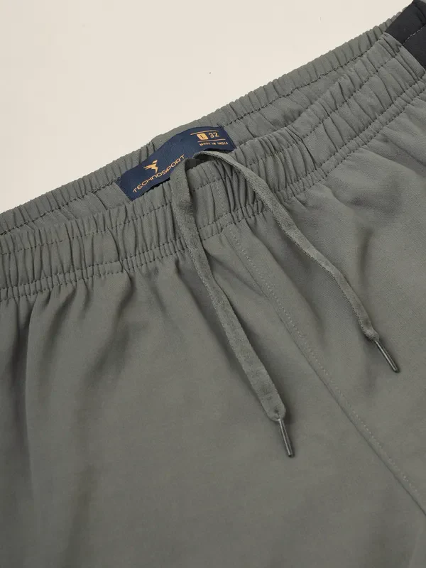 Men Solid Slim Fit Trackpants with TECHNO DRY - Image 9