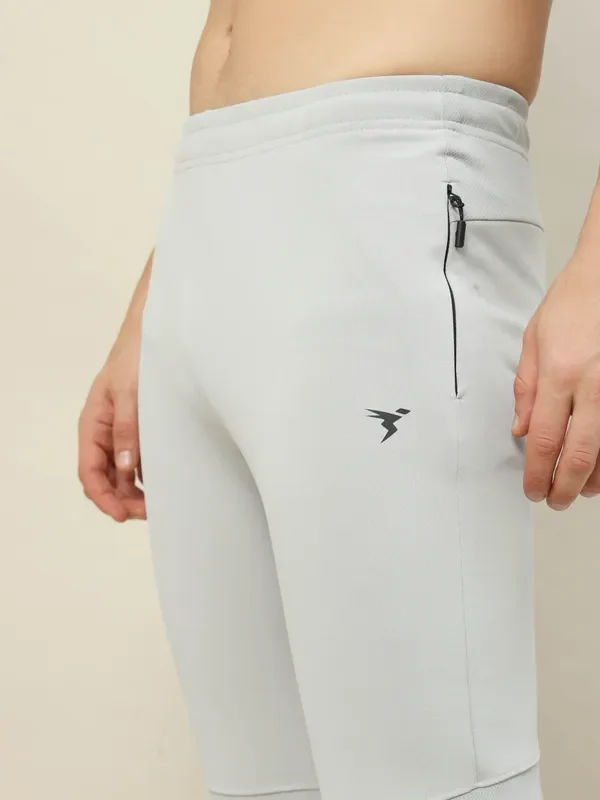 Men Solid Slim Fit Trackpants with TECHNO DRY - Image 8