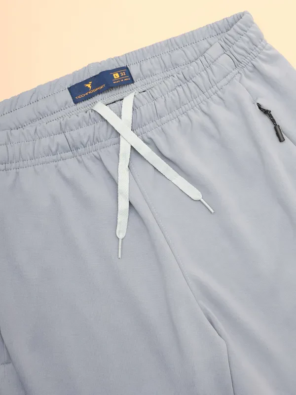 Men Solid Slim Fit Trackpants with TECHNO DRY - Image 8