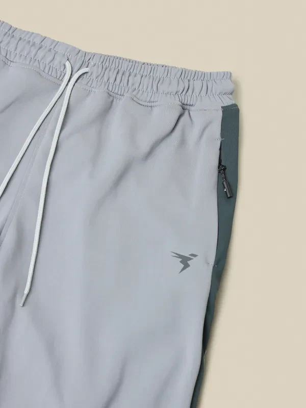 Men Melange Slim Fit Trackpants with TECHNO DRY - Image 8