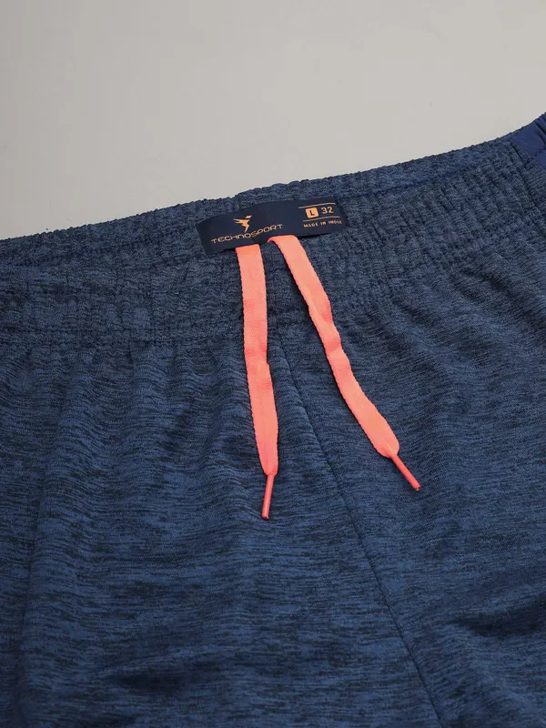 Men Melange Slim Fit Trackpants with TECHNO DRY - Image 9