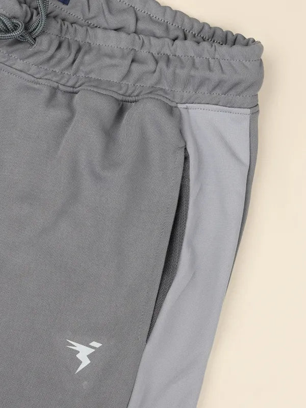 Men Colorblock Slim Fit Trackpants with ELASTO PLUS - Image 8