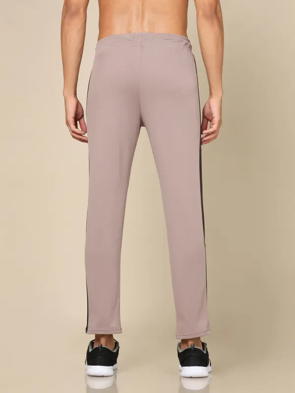 Men Colorblock Slim Fit Trackpants with ELASTO PLUS - Image 3